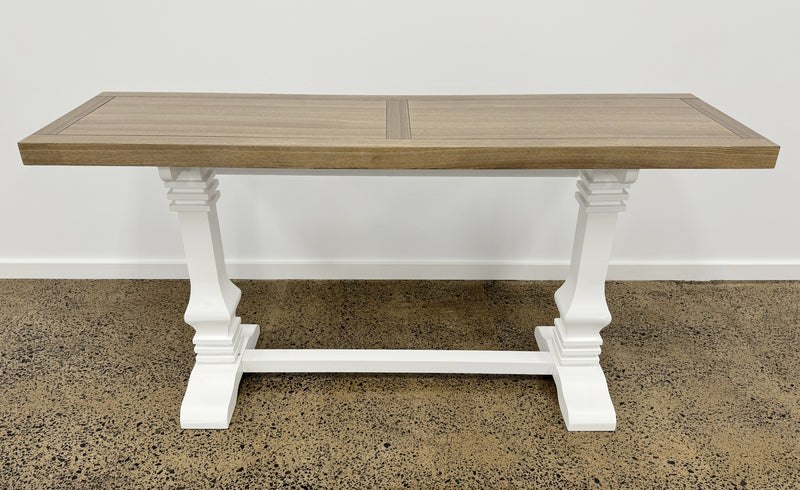 Brighton Sofa Table White 150cm