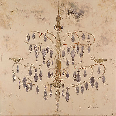 Dominguez 'Birds Style' Giclee Canvas Art 60x60cms