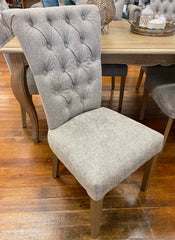 Giverny Dining Chair Soft Grey Oak