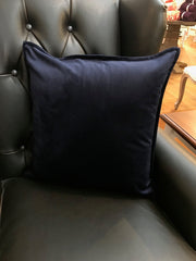 Velvet Cushion Filled 50x50 - Blue