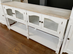 Chandon Sofa Table Sideboard White 120cms