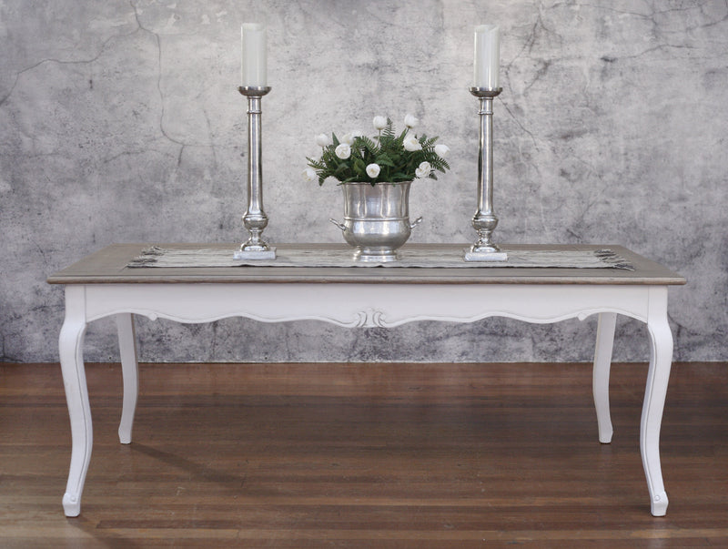 Maison Dining Table French Provincial 2x1m Floor Stock