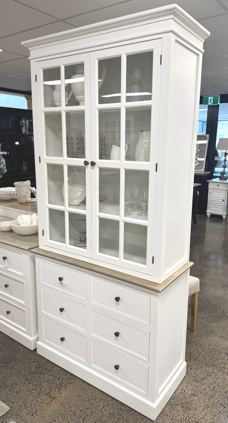 Brighton Buffet & Hutch Unit Small Dresser Hamptons