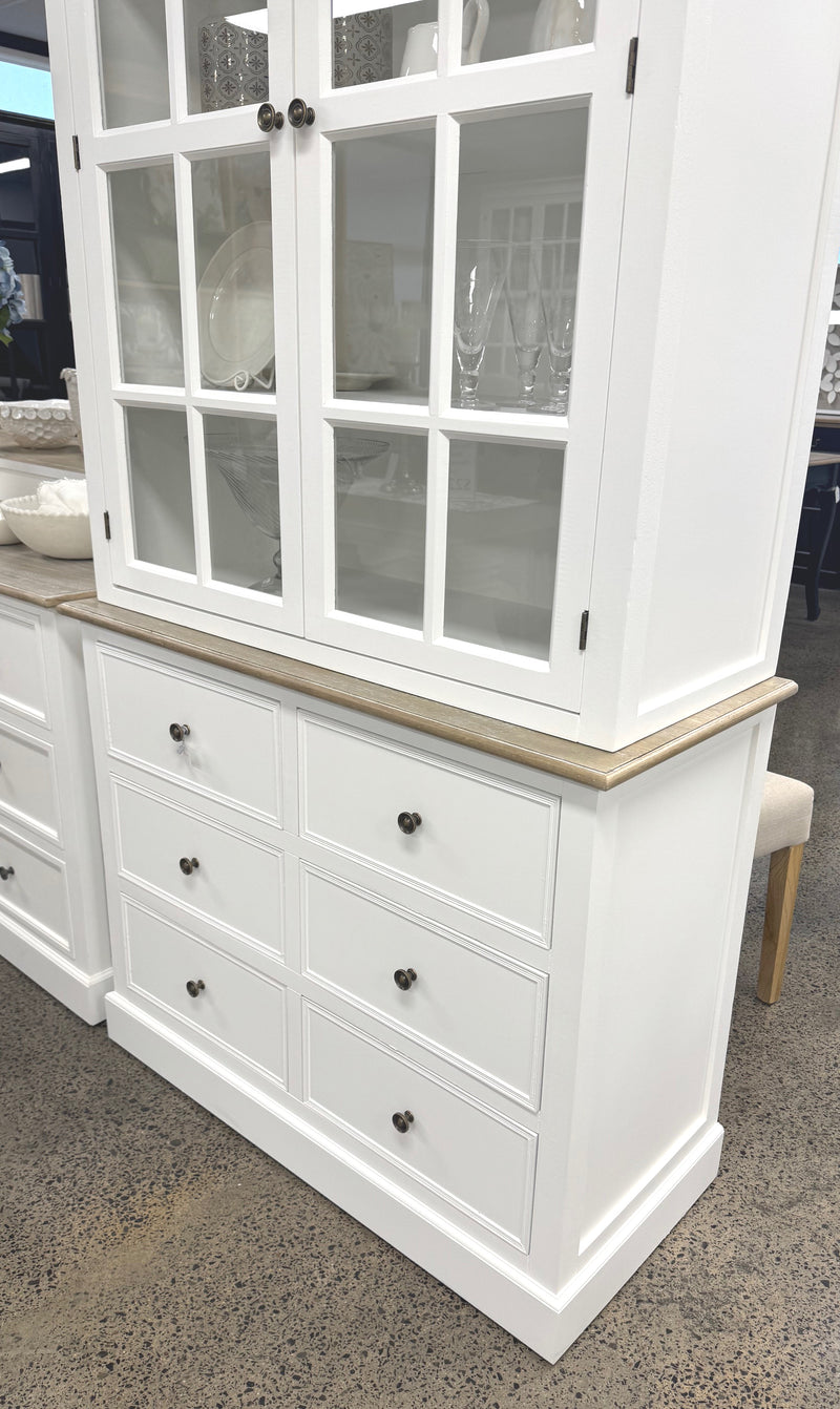 Brighton Buffet & Hutch Unit Small Dresser Hamptons
