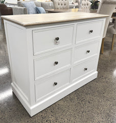 Raphael Chest of Drawers 9 Drawer Hamptons Style