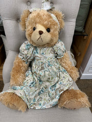 Teddy Bear 'Brittany' Settler Bears Floral Dress 58cms