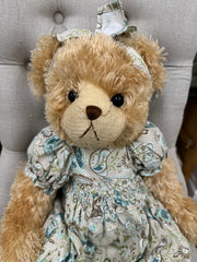 Teddy Bear 'Brittany' Settler Bears Floral Dress 58cms