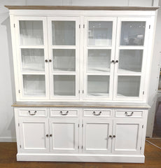 Hunter Buffet & Hutch 4 Door White