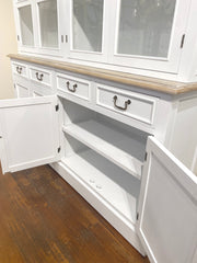 Hunter Buffet & Hutch 4 Door White