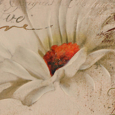 Dorothy Valmason 'Learning About Flowers' Giclee Canvas Art 80x80cms