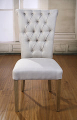 Giverny Dining Chair 100% Linen Oak