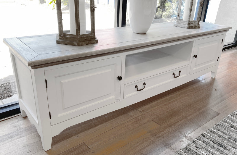 Fontaine Sofa Table White Sideboard Console 120cms