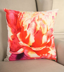 Decorator Cushion 45x45cms Vibrant Rose Throw Pillow