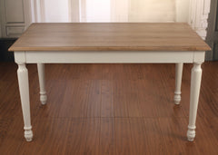 Oak Pedestal Table 200x100cm floor stock