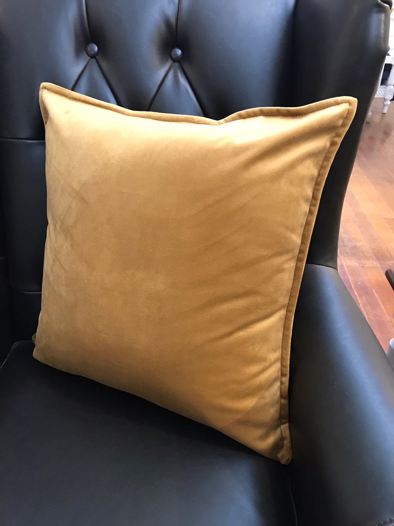 Velvet Cushion Filled 50x50 - Gold