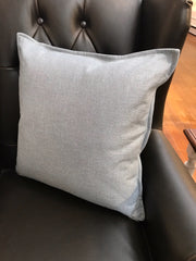 Linen Cushion Filled 50x50 - French Blue
