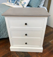 Fontaine Bedside Chest 3 Drawer