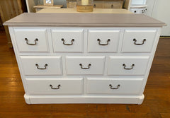 Raphael Chest of Drawers 9 Drawer Hamptons Style
