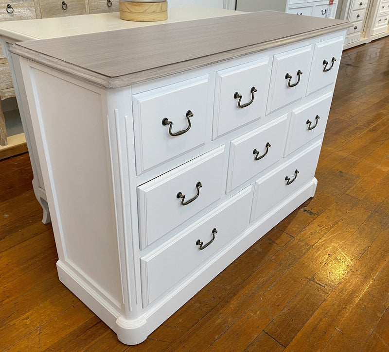 Raphael Chest of Drawers 9 Drawer Hamptons Style