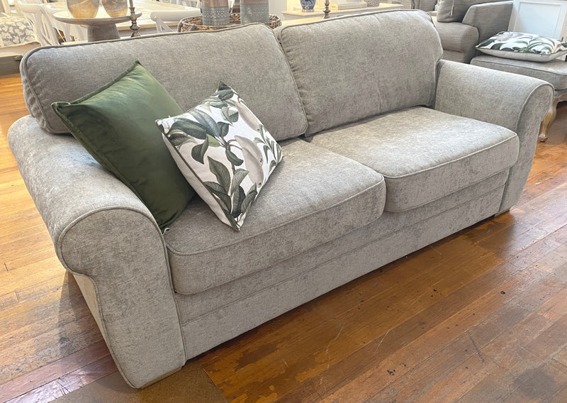 Wentworth 3 Seater Sofa Oak - Soft Grey