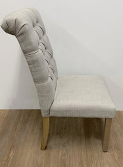 Limoges Dining Chair Roll Back - Neutral