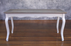 Maison Dining Table - White 160x80cms Floor Stock