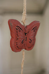 Butterfly Rustic Hanging Home Decor 40cms