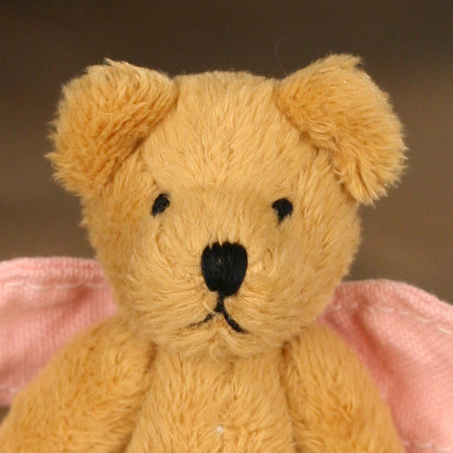 Teddy Bear 'Sunny' Handmade Settler Bears Gift Mini Bear 10cms BRAND NEW