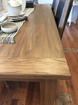 Orleans Dining Table 250x100cm Oak Straight Leg